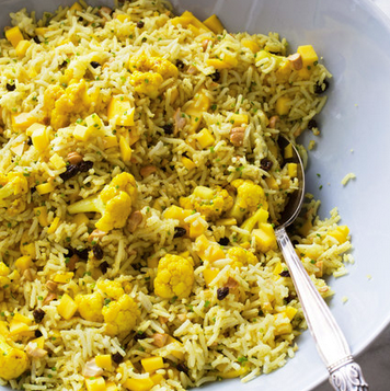 Curried rice salad