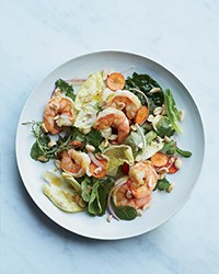 Curried shrimp salad