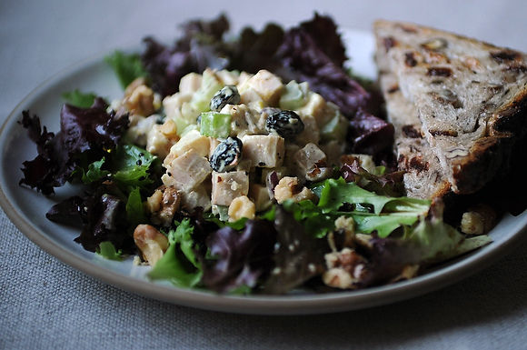 Curried smoked turkey salad