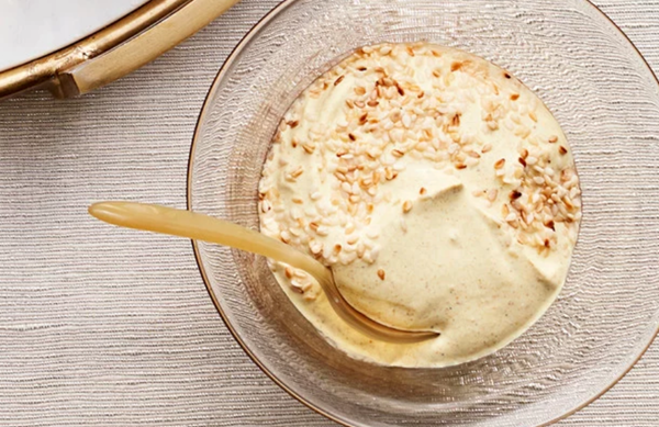 Curried-sour-cream dipping sauce