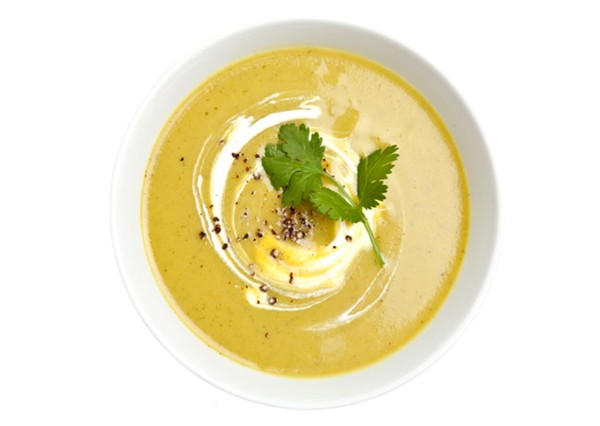 Curried squash soup