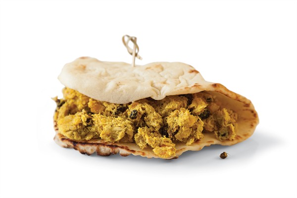 Curried tuna sandwich