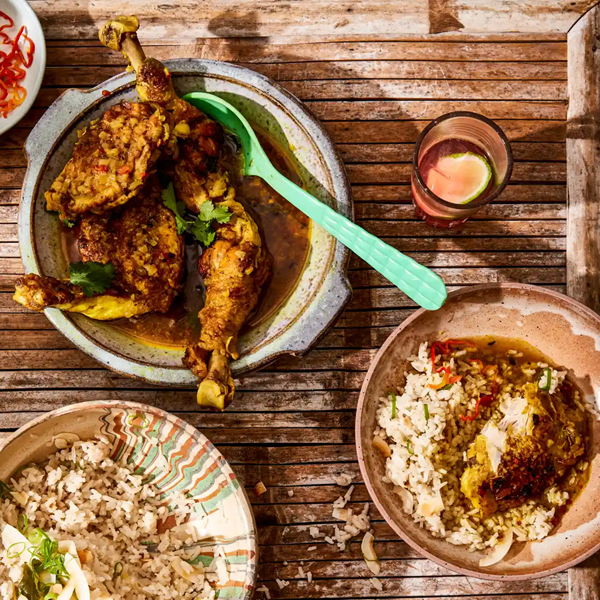 Curry chicken