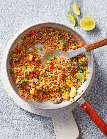 Curry fried rice