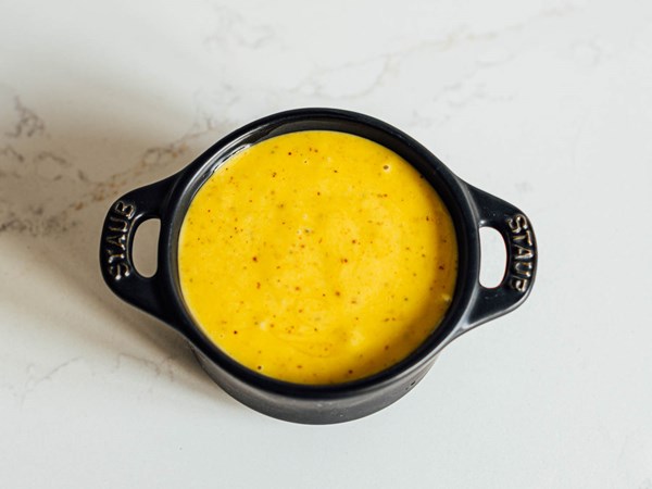 Curry leaf and mustard oil mayonnaise