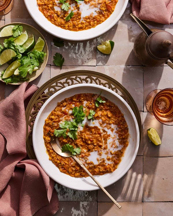 Curry lentil soup