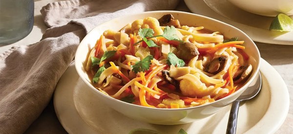 Curry noodle bowls 