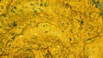 Curry pumpkin hummus