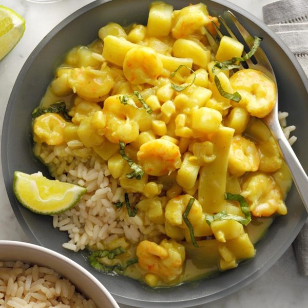 Curry shrimp & rice