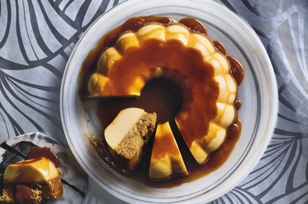 Custard caramel flan cake [Rhiann Mead]