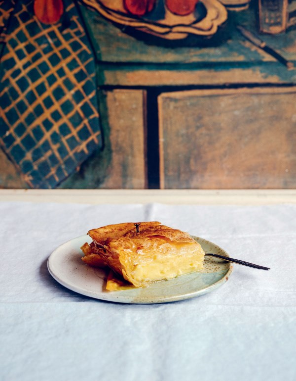 Custard pie (Galaktoboureko)