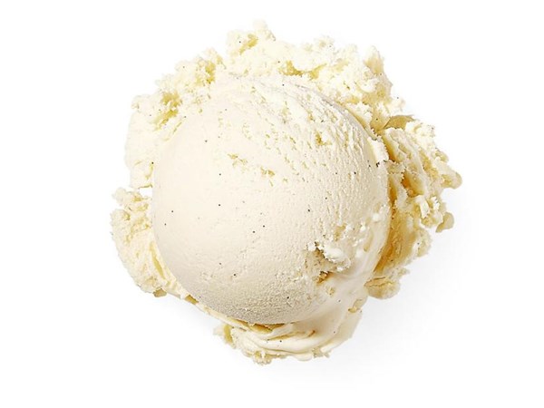 Custard-style vanilla ice cream