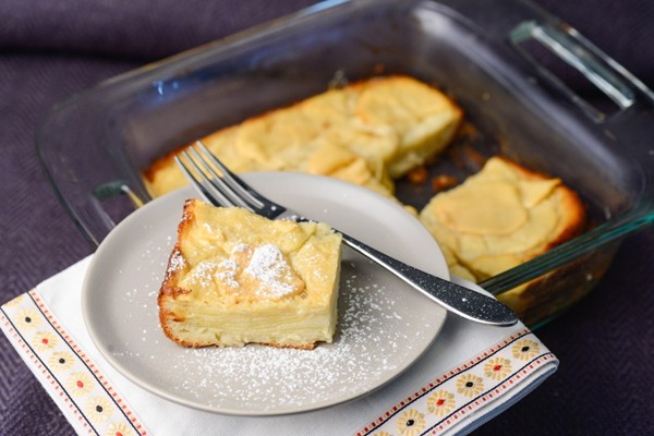 Custardy apple squares