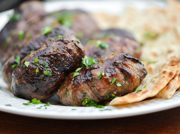  Cypriot lamb and pork sausage (Sheftalia)
