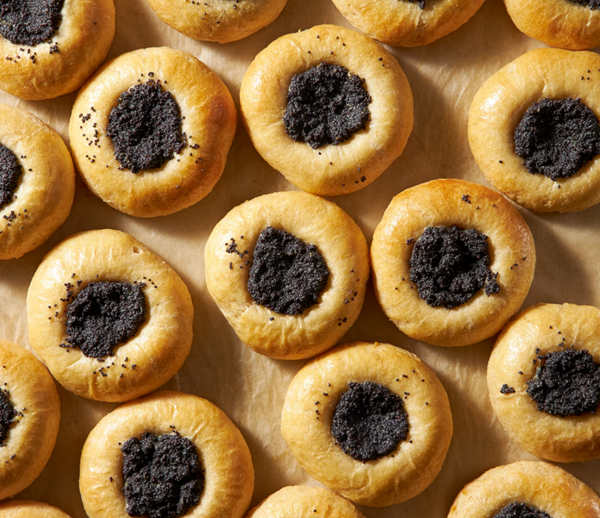 Czech poppy seed koláče