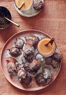 Dadi's banana and fennel seed gulgulay doughnuts