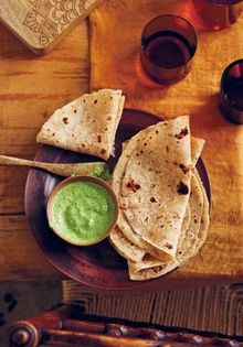 Dadi's coriander chutney