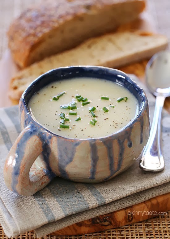 Dad's creamy cauliflower soup