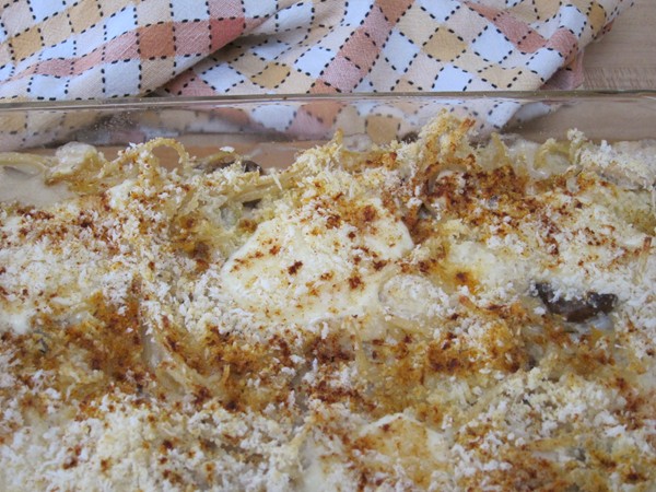 Dad's day turkey Tetrazzini