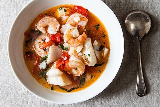 Dad's favorite seafood stew