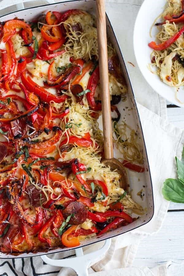 Dad's Friday night pasta dish