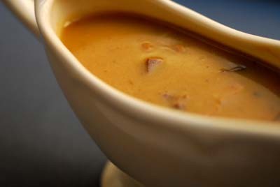 Dad's giblet gravy