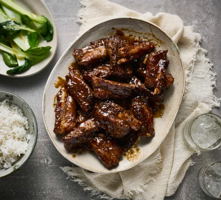 Dad's off-menu ribs