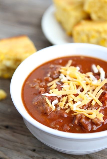 Dad’s spicy chili