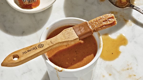 Dad's vinegar BBQ sauce