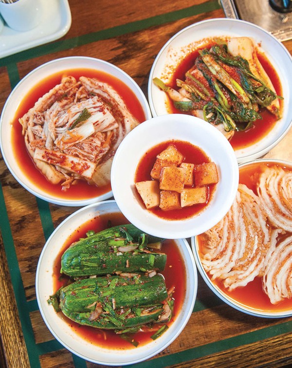 Daikon radish kimchi