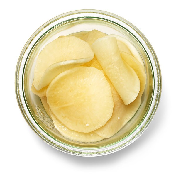 Daikon with white miso