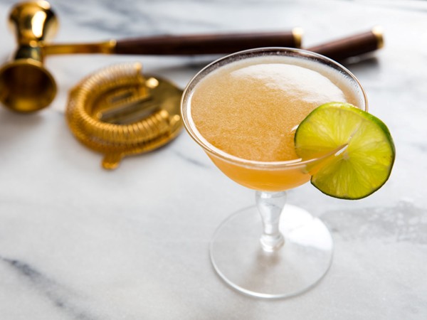 Daiquiri with Scotch and maple (Mr. Howell)