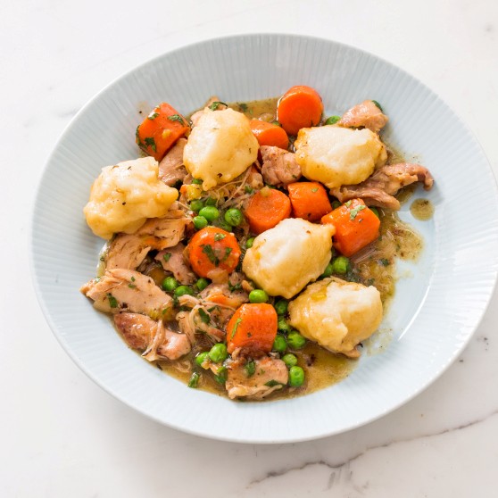 Dairy-free chicken and dumplings