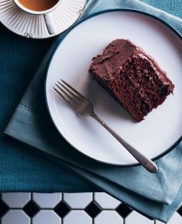 Dairy-free chocolate layer cake