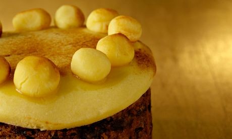 Dairy-free, egg-free and gluten-free simnel cake