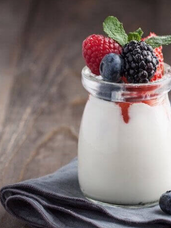 Dairy-free panna cotta