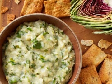 Dairy-free spinach and artichoke dip