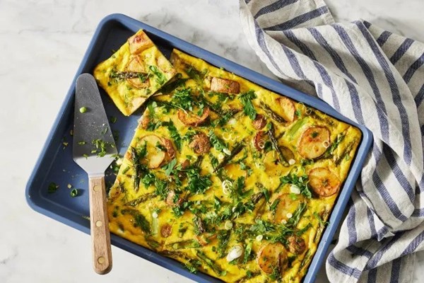 Dairy-free spring frittata