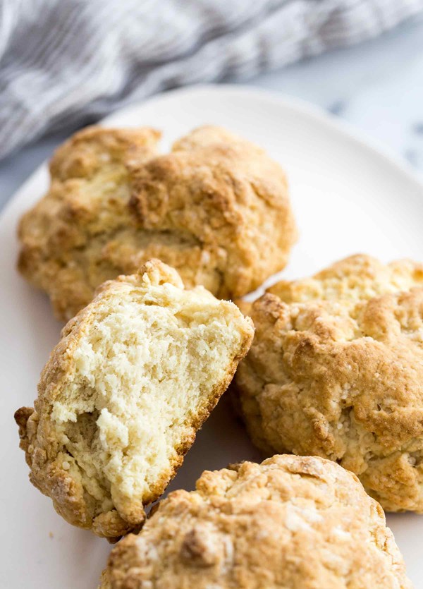 Dairy-free vegan biscuits 