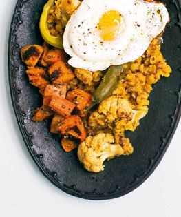 Dal 2: cauliflower and quinoa