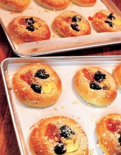 Dalmatian four-flavor kolacky (Domažicé kolače)