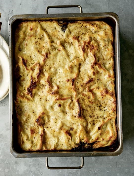 "Damn, that's a keeper" winter vegetable lasagna
