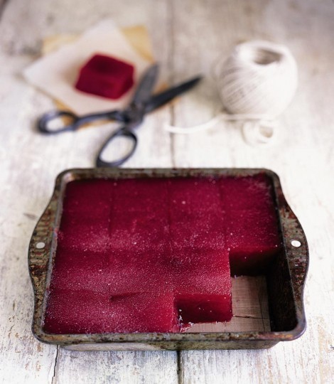Damson and apple cheese