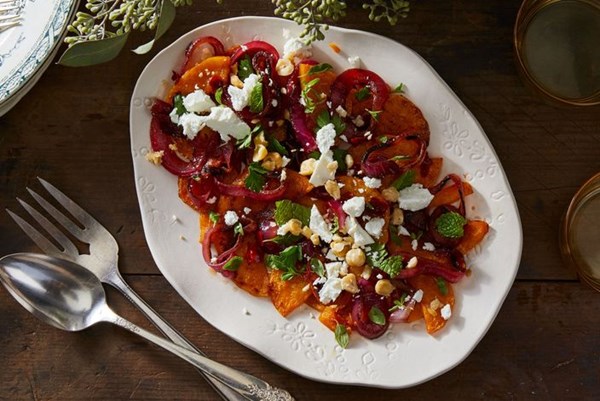 Dan Kluger's roasted butternut squash with spicy onions