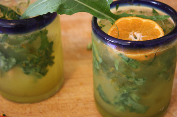Dandelion clementine cooler