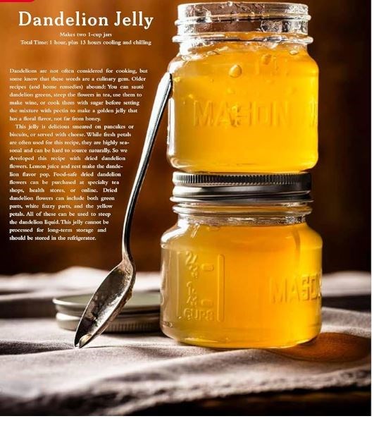 Dandelion jelly