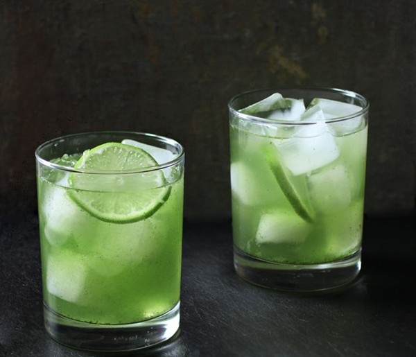 Dandelion-lime cooler