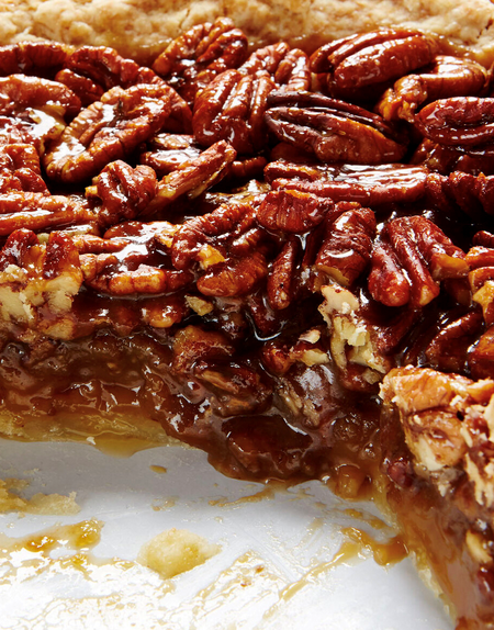 Dangerously delectable pecan pie