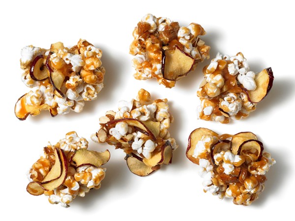 Danielle's caramel apple popcorn clusters