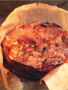 Danish apple and prune cake